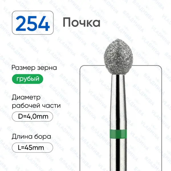 Алмазные фрезы 876.104.254.050.040