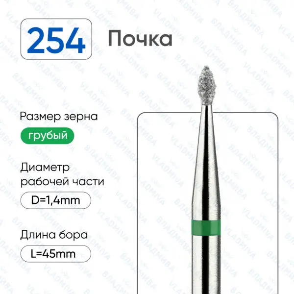 Алмазные фрезы 876.104.254.030.014