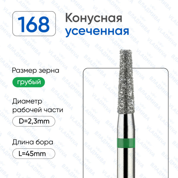 Алмазные фрезы 876.104.168.080.023