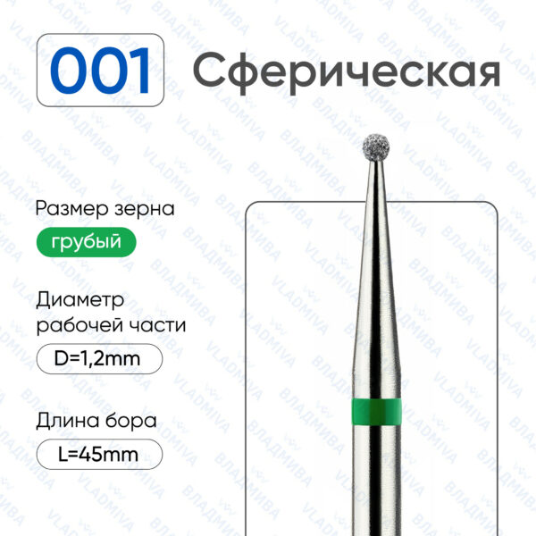 Алмазные фрезы 876.104.001.000.012