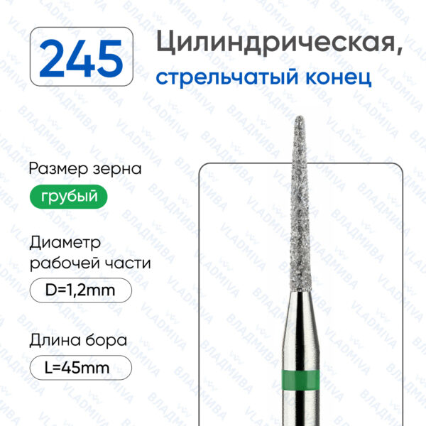 Алмазные фрезы 876.104.245.100.012