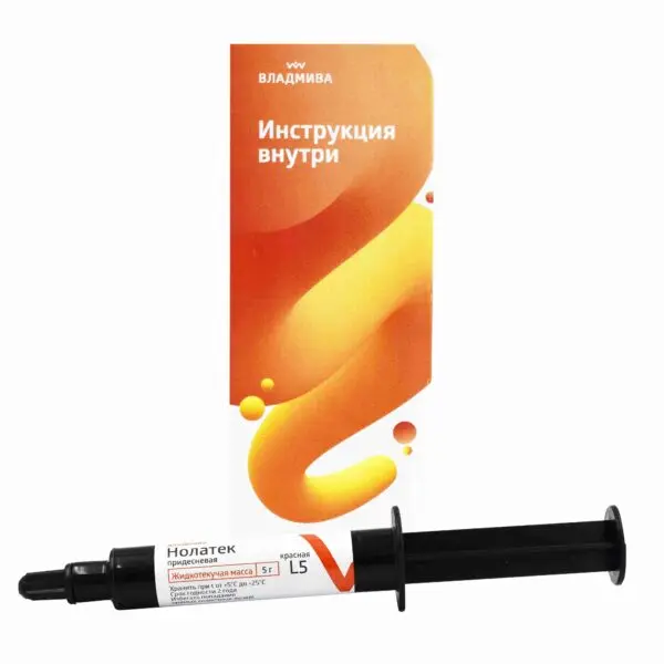 НОЛАТЕК №7 / придесневая масса/красная (L5)/5г