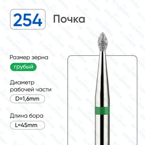 Алмазные фрезы 876.104.254.030.016