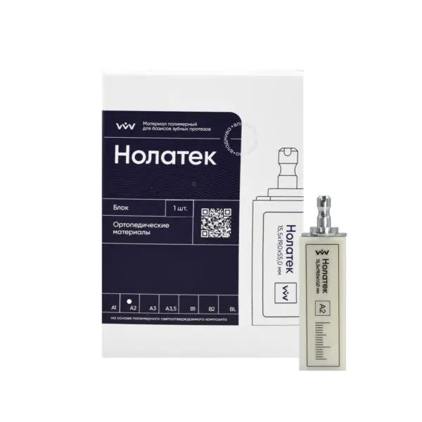 НОЛАТЕК - БЛОК/А 2/для постоянных коронок/15,5х19,0х55,0 мм/1 шт