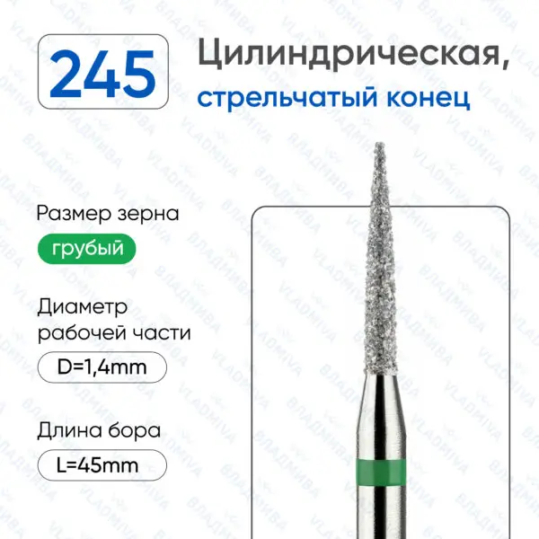 Алмазные фрезы 876.104.245.100.014