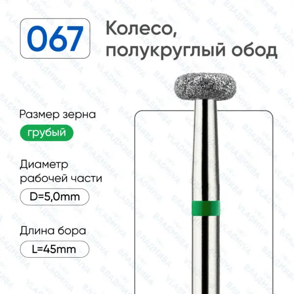 Алмазные фрезы 876.104.067.018.050