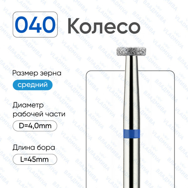 Алмазные фрезы 866.104.040.008.040