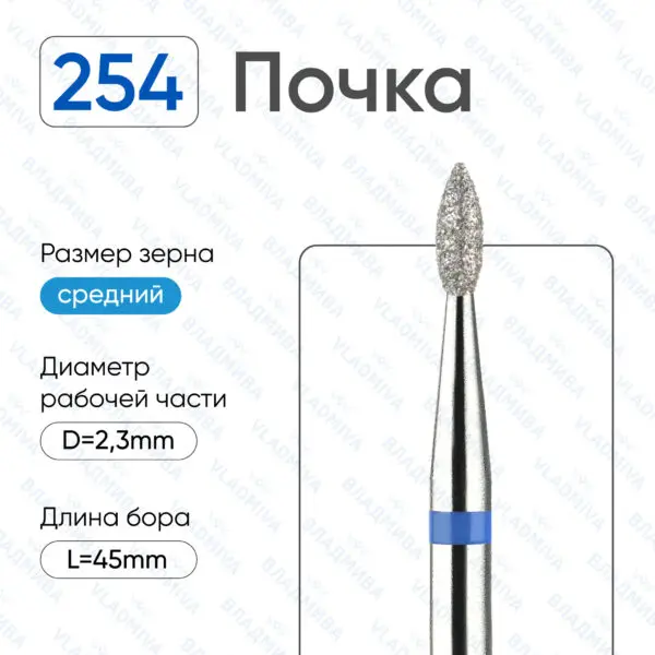 Алмазные фрезы 866.104.254.050.023