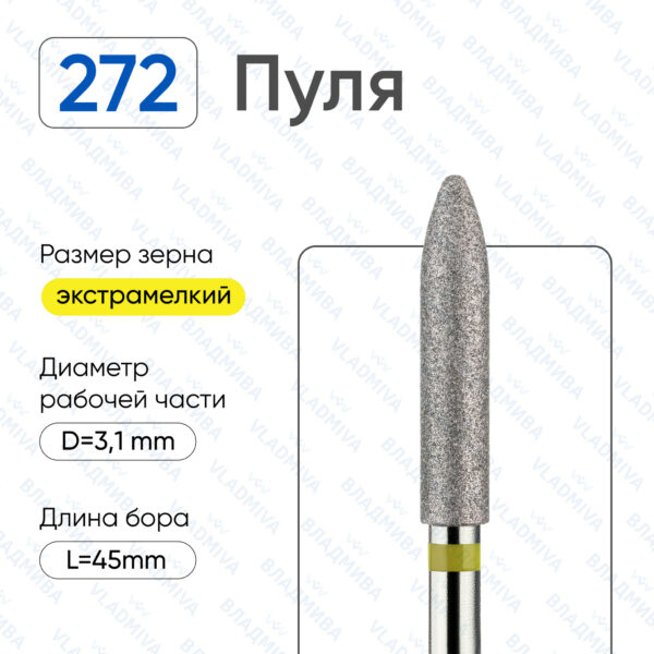 Алмазные фрезы 836.104.272.150.031