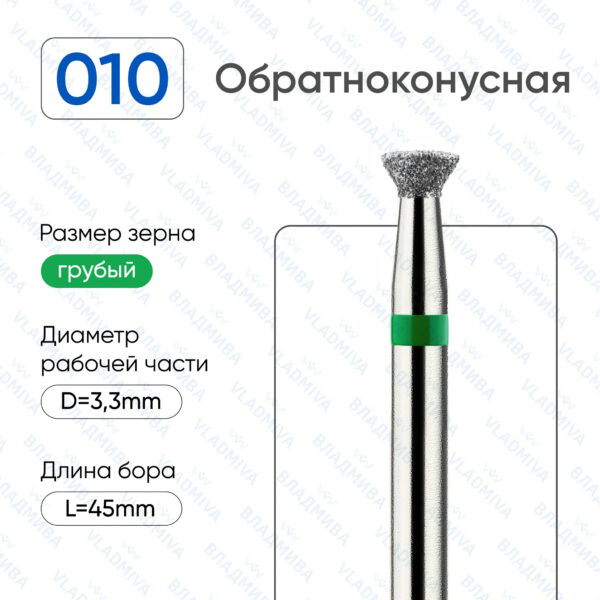 Алмазные фрезы 876.104.010.012.033
