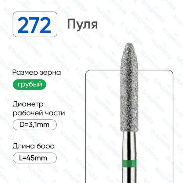 Алмазные фрезы 876.104.272.150.031
