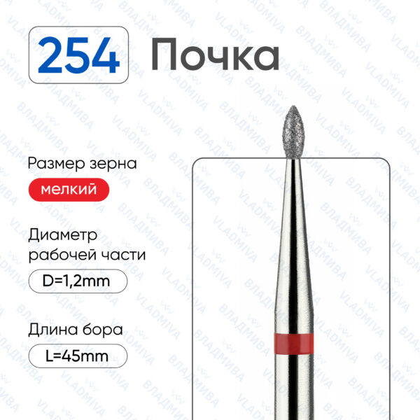 Алмазные фрезы 856.104.254.030.012