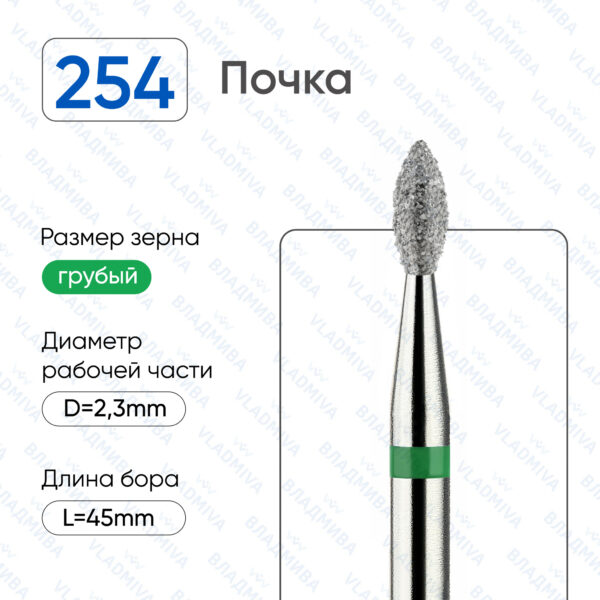 Алмазные фрезы 876.104.254.050.023