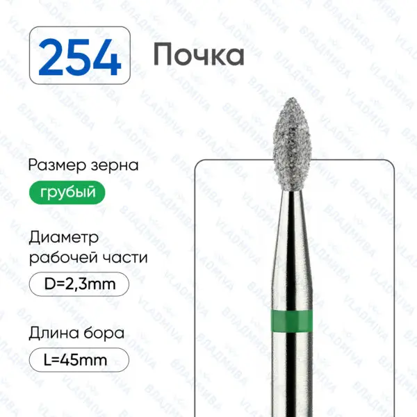 Алмазные фрезы 876.104.254.050.023