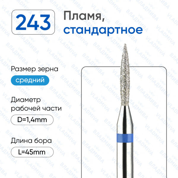Алмазные фрезы 866.104.243.080.014