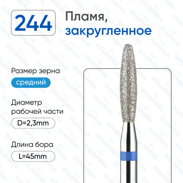 Алмазные фрезы 866.104.244.100.023