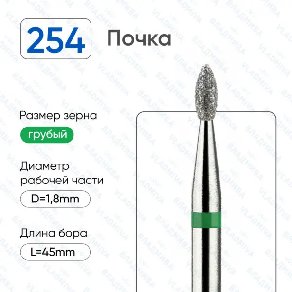 Алмазные фрезы 876.104.254.045.018