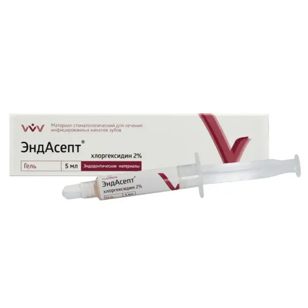 ЭНДАСЕПТ гель 2% / хлоргексидин / 5 г