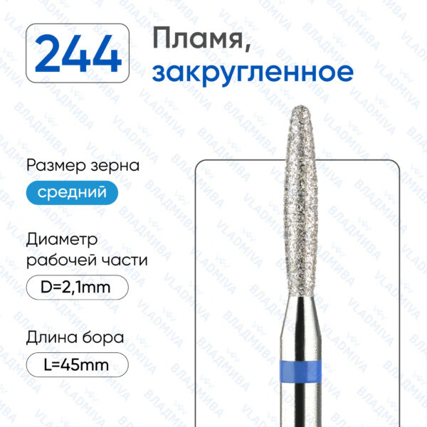 Алмазные фрезы 866.104.244.100.021