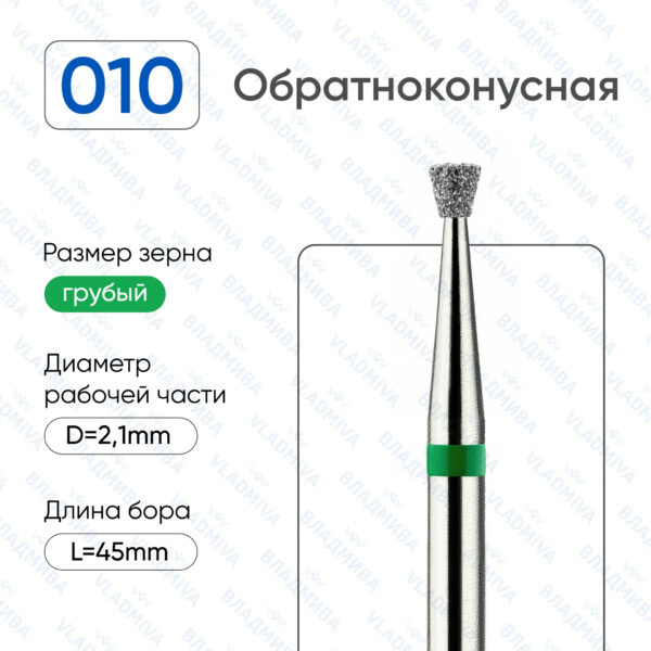 Алмазные фрезы 876.104.010.020.021