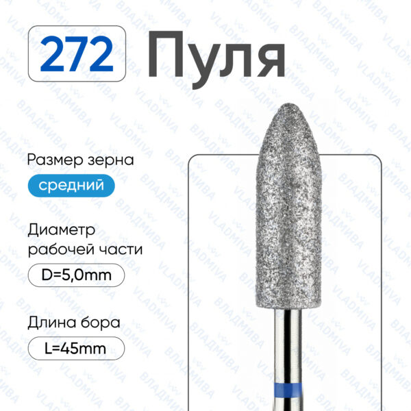 Алмазные фрезы 866.104.272.150.050