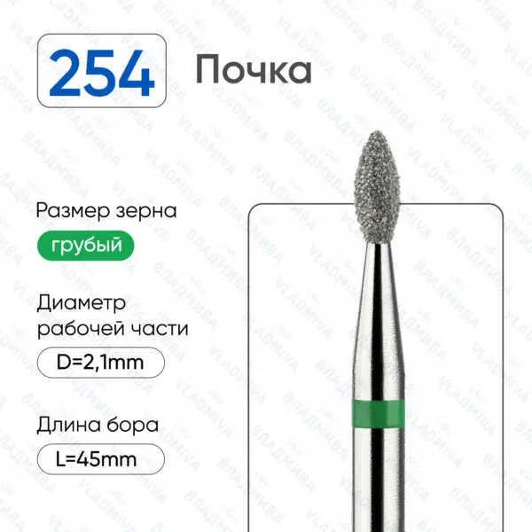 Алмазные фрезы 876.104.254.050.021