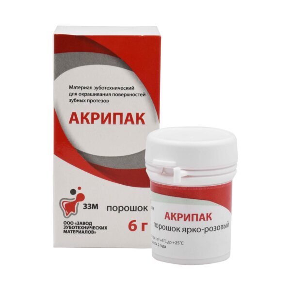 АКРИПАК/порошок ярко розовый/6г