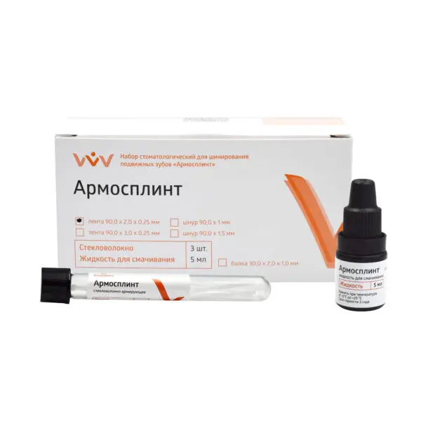 АРМОСПЛИНТ стекловолокно/лента 90*2*0,25 мм/3 шт