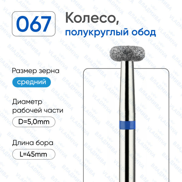 Алмазные фрезы 866.104.067.018.050