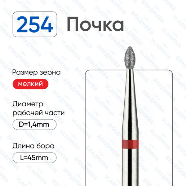 Алмазные фрезы 856.104.254.030.014