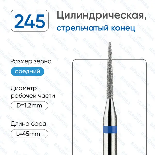 Алмазные фрезы 866.104.245.100.012