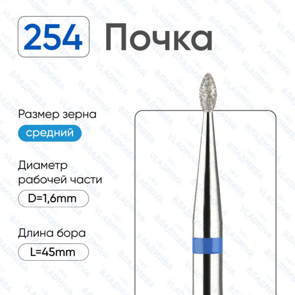 Алмазные фрезы 866.104.254.030.016