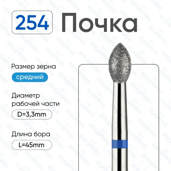 Алмазные фрезы 866.104.254.050.033