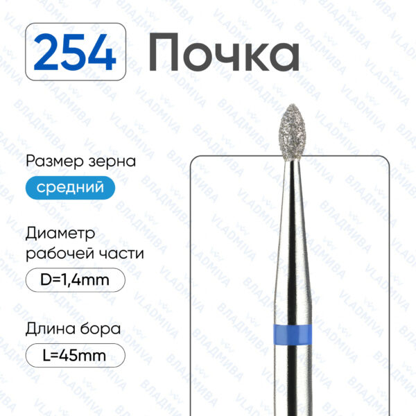 Алмазные фрезы 866.104.254.030.014