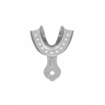 Ложка оттискная стоматологическая металлическая для нижней челюсти ЛОС-Н-"ММИЗ" № 2 с перфорацией